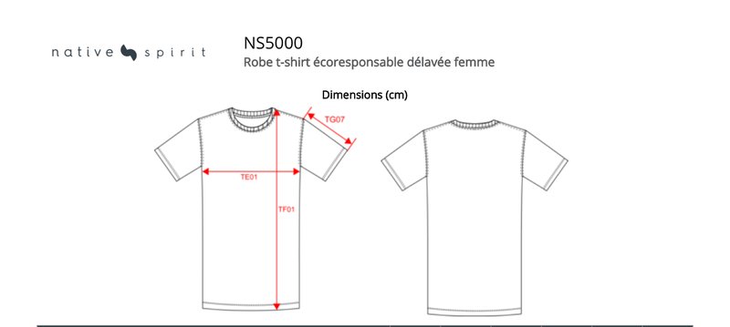 Schema mesures NS5000