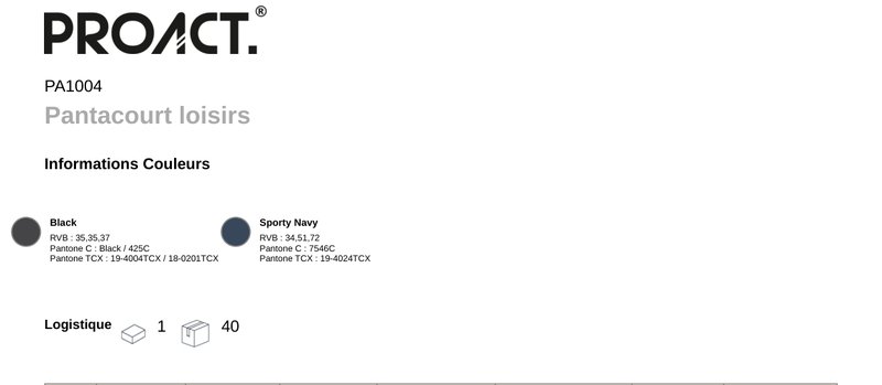 Schema mesures PA1004