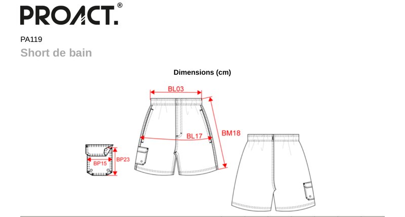 Schema mesures PA119