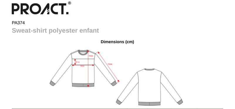 Schema mesures PA374