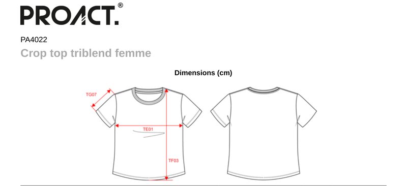 Schema mesures PA4022