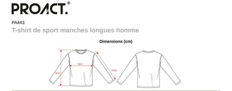 Schema mesures PA443