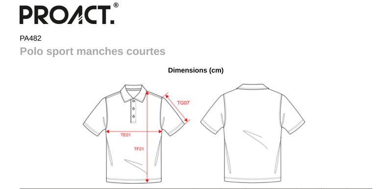 Schema mesures PA482
