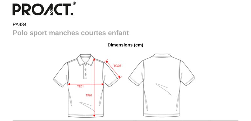 Schema mesures PA484