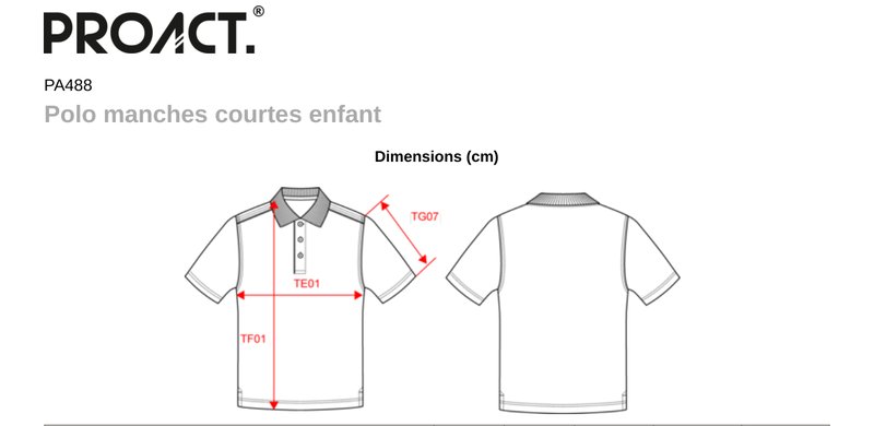 Schema mesures PA488