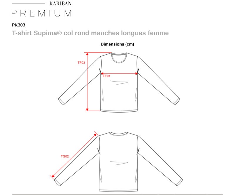 Schema mesures PK303