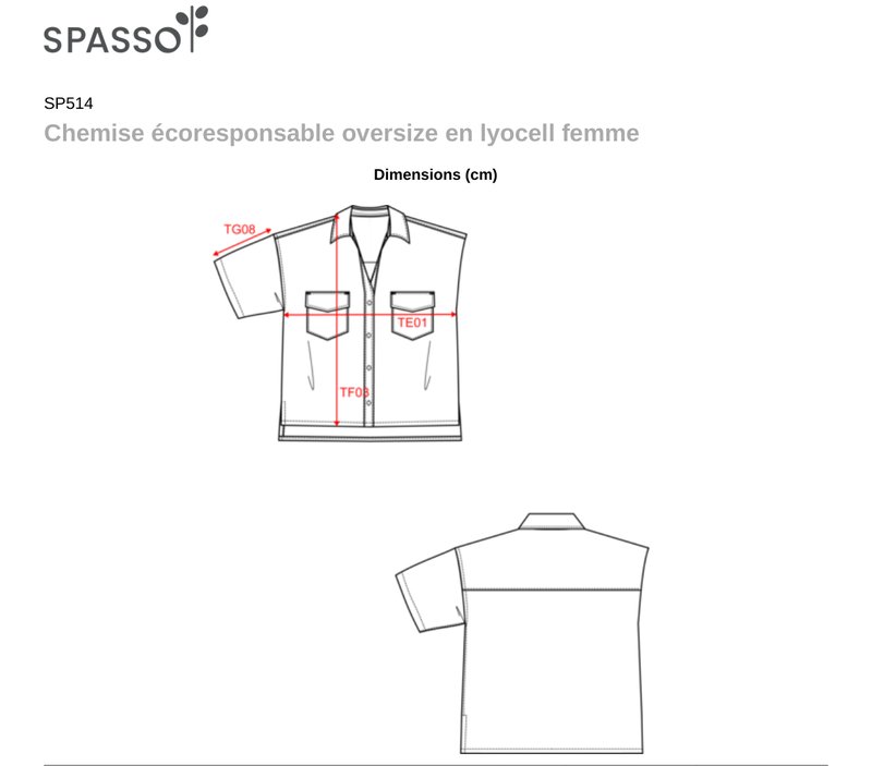Schema mesures SP514