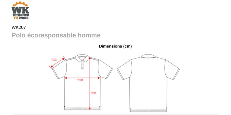 Schema mesures WK207
