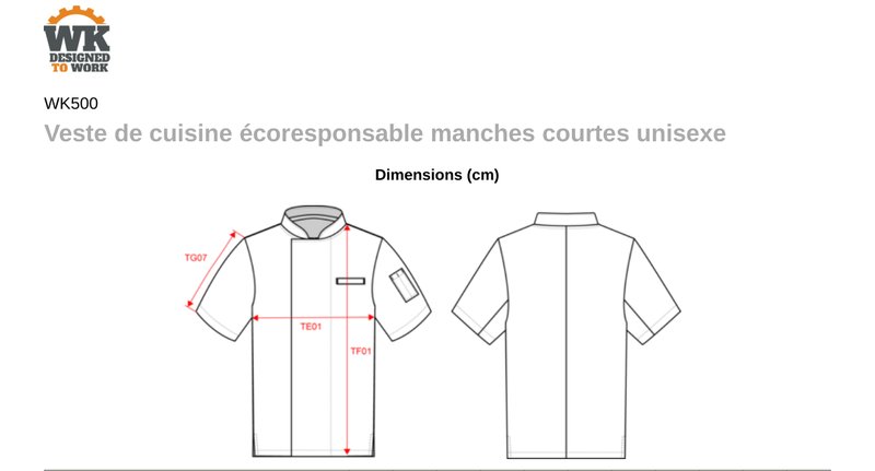 Schema mesures WK500