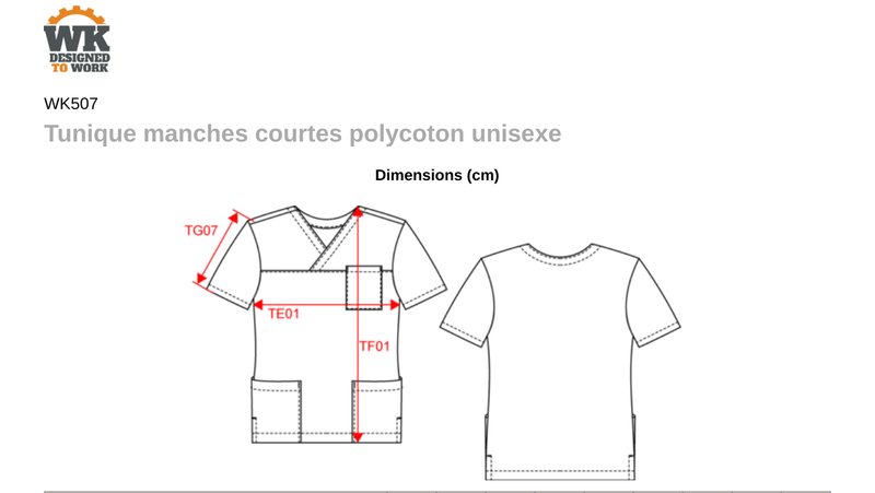 Schema mesures WK507