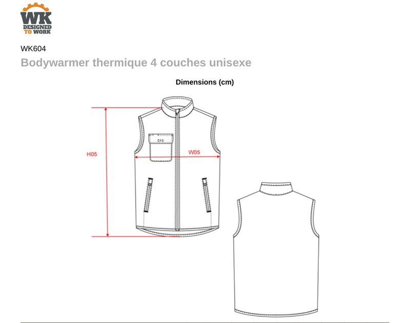 Schema mesures WK604