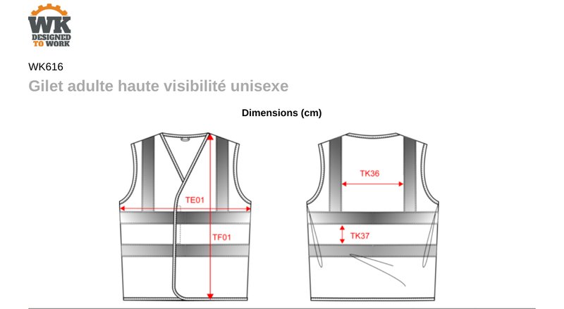 Schema mesures WK616