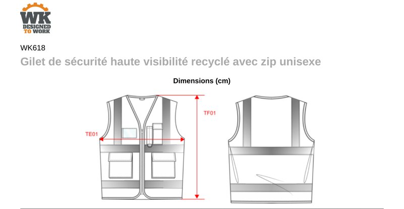 Schema mesures WK618
