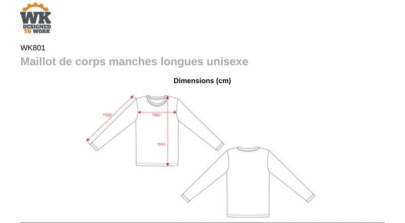 Schema mesures WK801